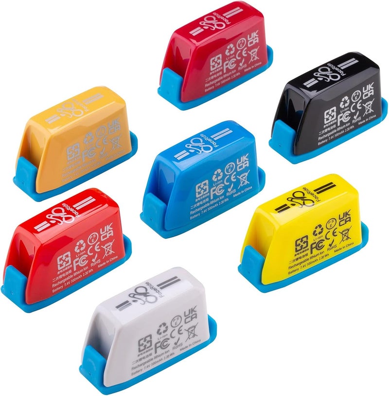 TESSRAM UV Painting Battery for Axs etap Sram Force Rival Eagle Gx XX1 X01, Compatible for Sram Battery Charger, Colorful (Blue) - Image 2